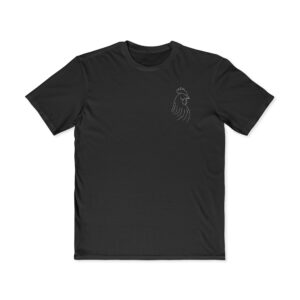 Men's "Black Rooster" Graphic Tee